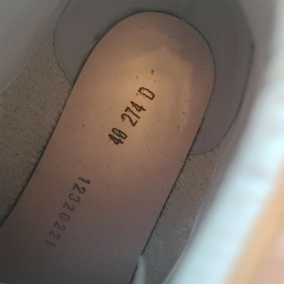 Golden Goose Size 40 Midstars BNIB White, Green Bronze Accents Retail 605 - Picture 11 of 12